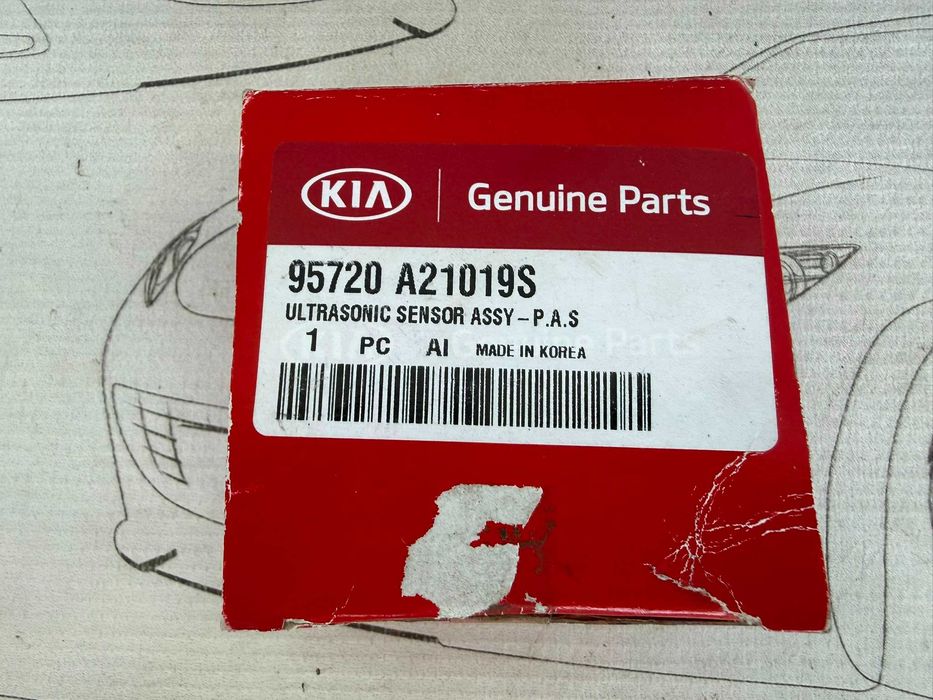 Senzor Parcare PDC Bara Față / Spate Kia Cee'd / Pro_Cee'd 2012-2018 Cod OEM 95720-A21019S (5D2)
