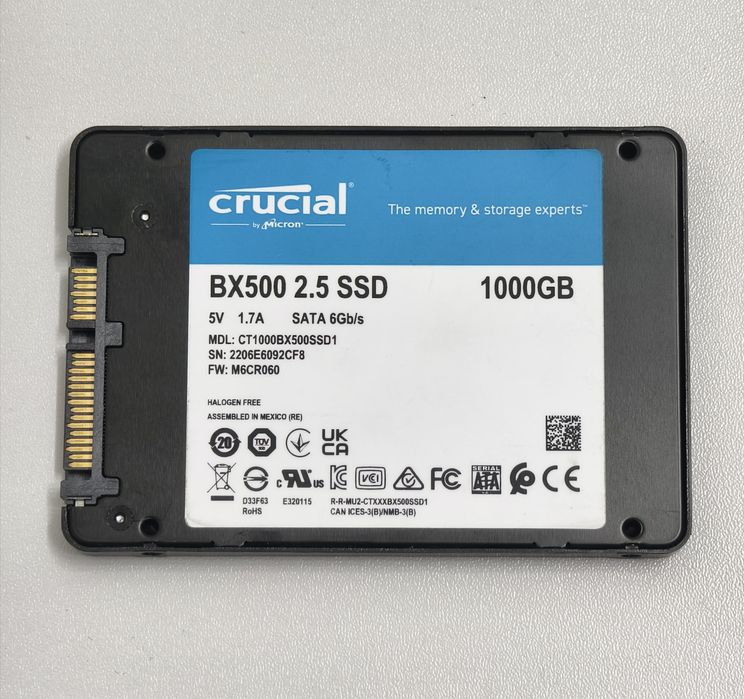 SSD 1TB Samsung si Crucial