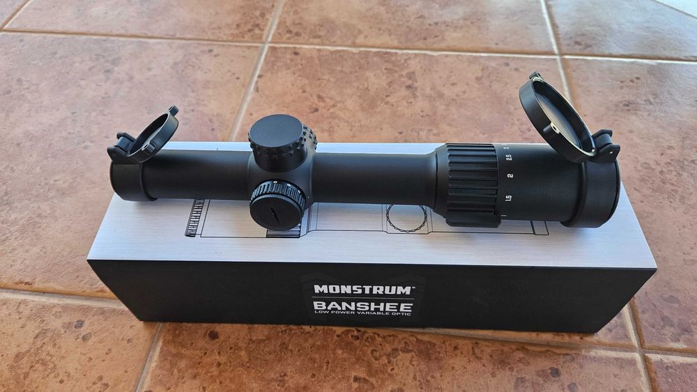 Оптика Monstrum Banshee 1-8x24 LPVO Rifle Scope