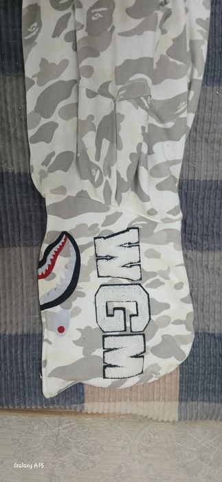 Зипка BAPE белая