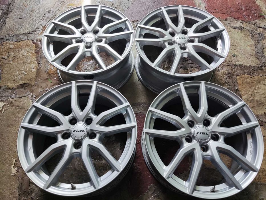 5х112 - 17 цола лети джанти 5x112 Rial Audi VW Skoda Seat .