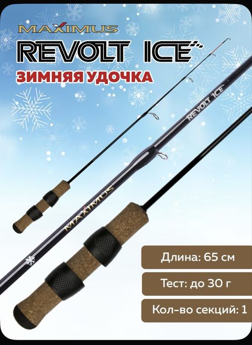 Удочка зимняя для блеснения