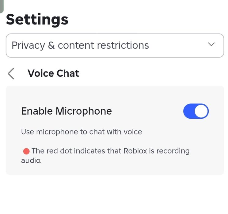 Аккаунт роблокс  с войсчатом.