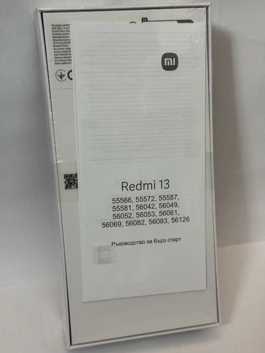 НОВ xiomi redmi 13  6ram/128gb black с гаранция