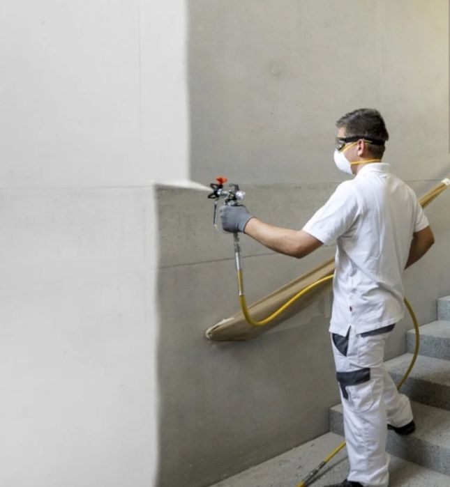 Покраска безвоздушным кампресором