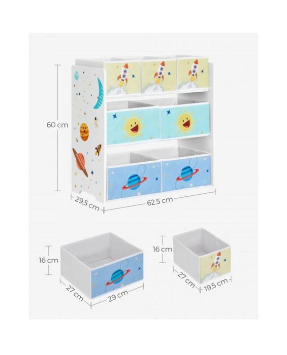 Mobilier copii (biblioteca si rafturi pentru jucarii)