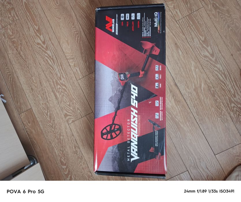 Detector de metale vanquish 540