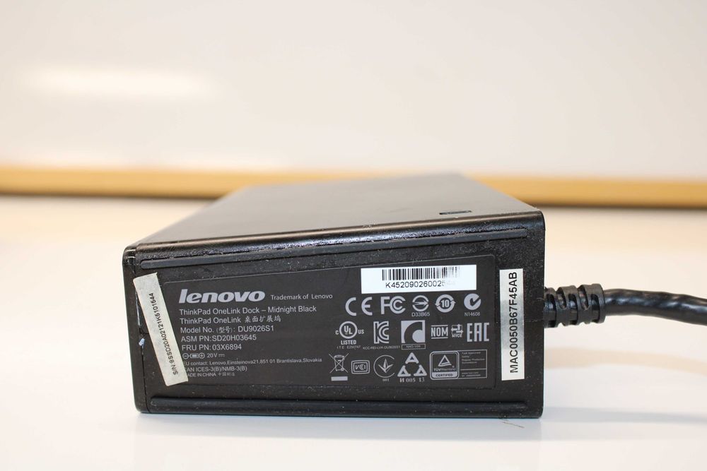 Docking Station  Lenovo ThinkPad OneLink Dock