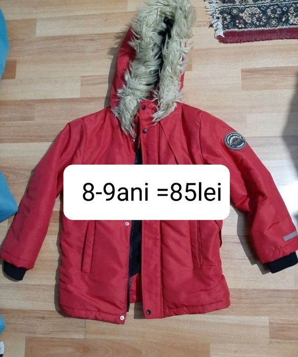 Geaca de copiii 8-9ani