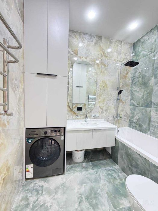 Евроремонт и новая мебель в ЖК NEW LIFE — 112 м² Махтумкули Кирпич`