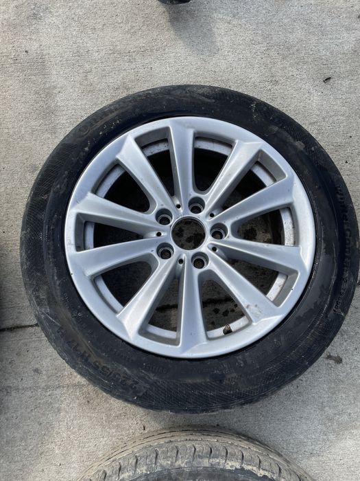 Jante Aliaj BMW r17 seria 3 5 f10 + cauciucuri 225 / 55 / R17