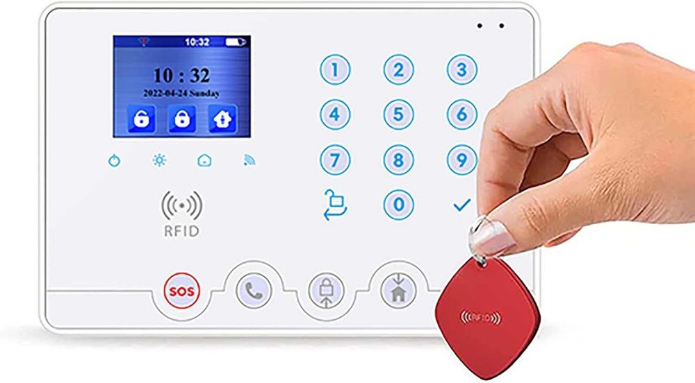 Wolf Guard домашна алармена система за сигурност 4G,WiFi с LCD екран