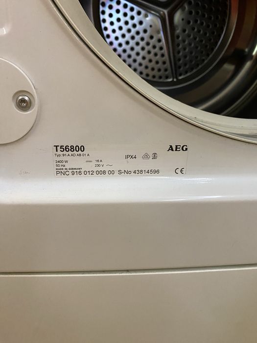 Сушилня AEG T56800