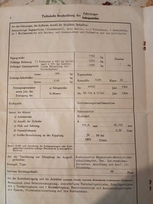 Vând tractor mccormick b 275