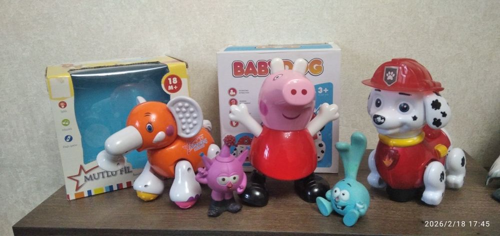 Заводные игрушки