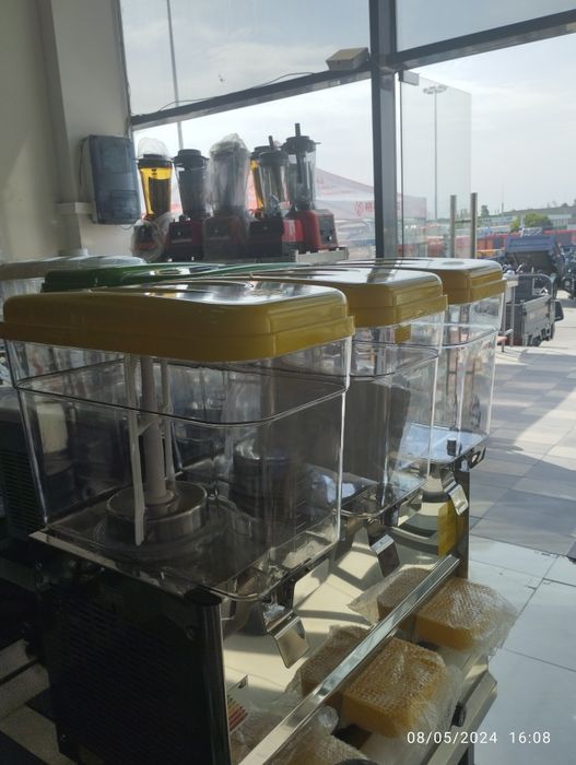 Sok aparat сок-охладитель 2 talgi hamda 3 taligi bor