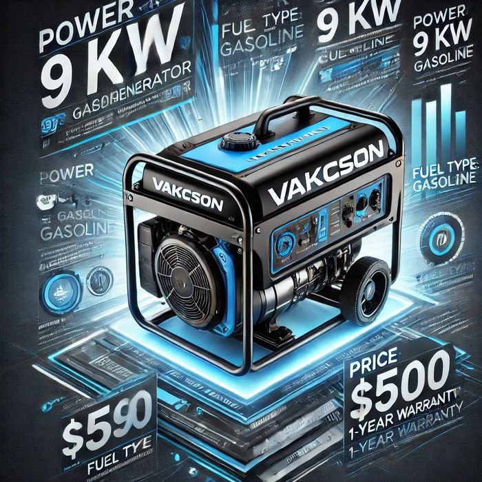 Генератор движок бензиновый Generator 9kv