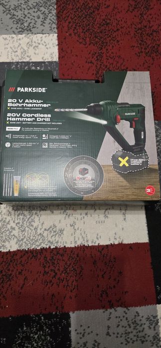 Rotopercutor Parkside folosit o singura data