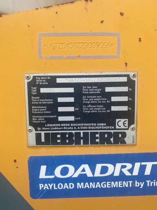 Liebherr L580 2003
