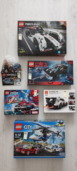 Lego diverse modele Ninjago, Minecraft, City, Tehnic, Playtive