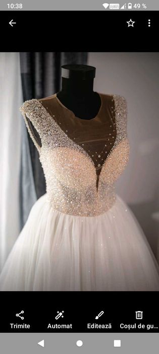 Rochie de mireasă de vânzare
