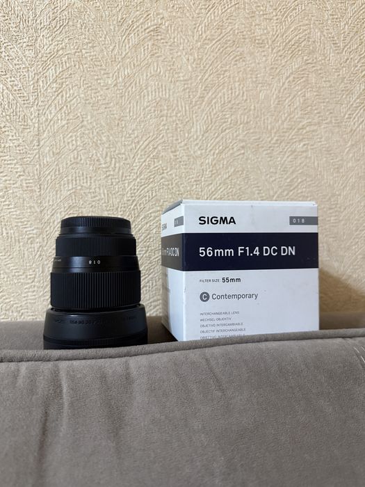 Sigma 56mm F1.4 объектив