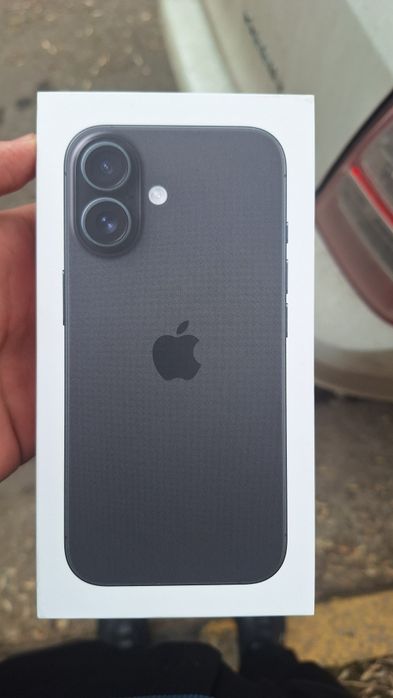 IPhone 16 qora 256 sim