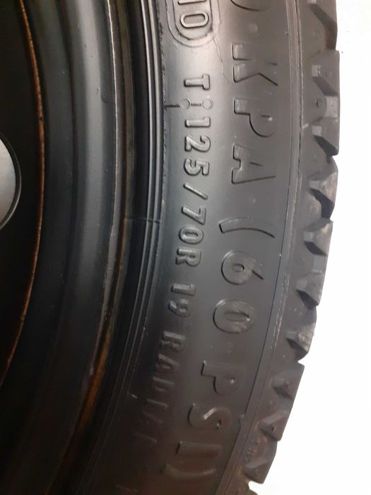 Roata de rezerva Bmw X1 X2 X3 X4 X6 F26 F46 F48 F49 F98 U11 G01 G02