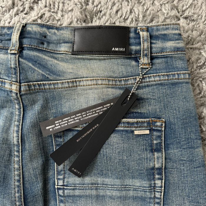 Blugi Amiri Slim - Fit Albastri 32