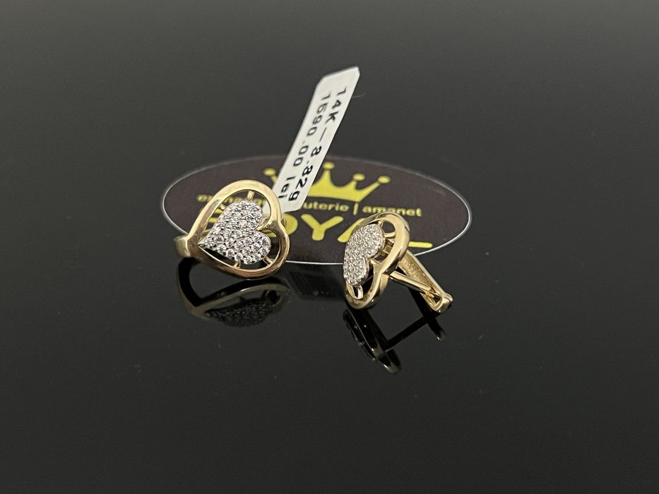 Bijuteria Royal CB: Cercei dama aur nou 14k 3,32gr