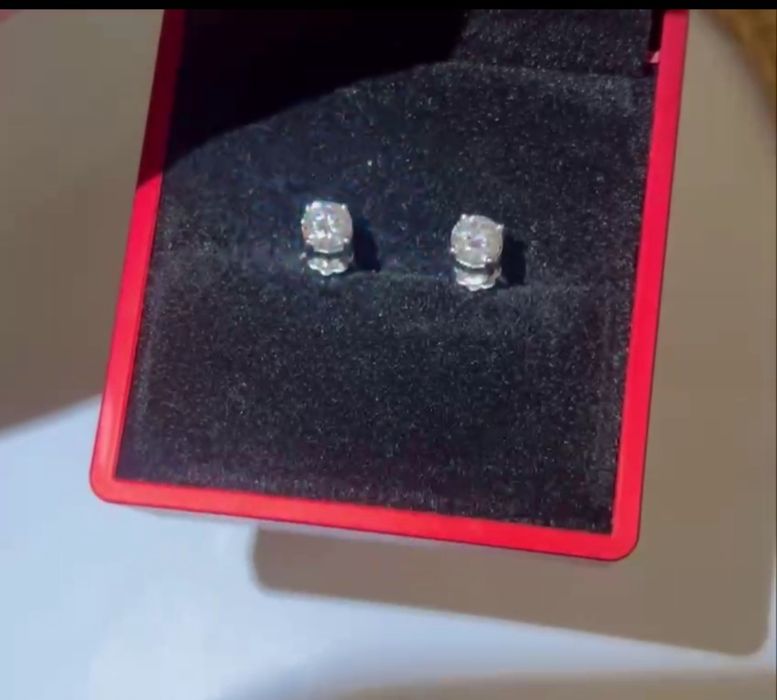 Бриллиантовые серьги