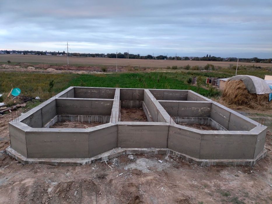 Заливаем фундамент