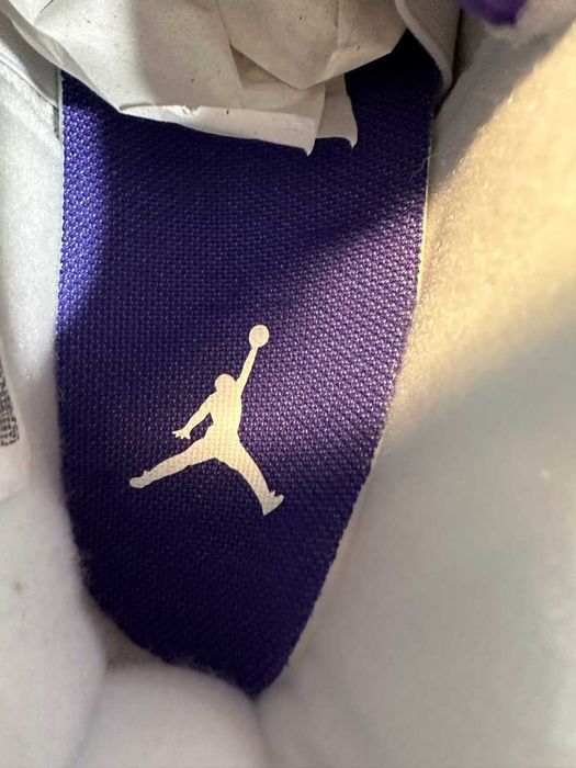 Nike Air Jordan 4 Retro White Court Purple marimea 44