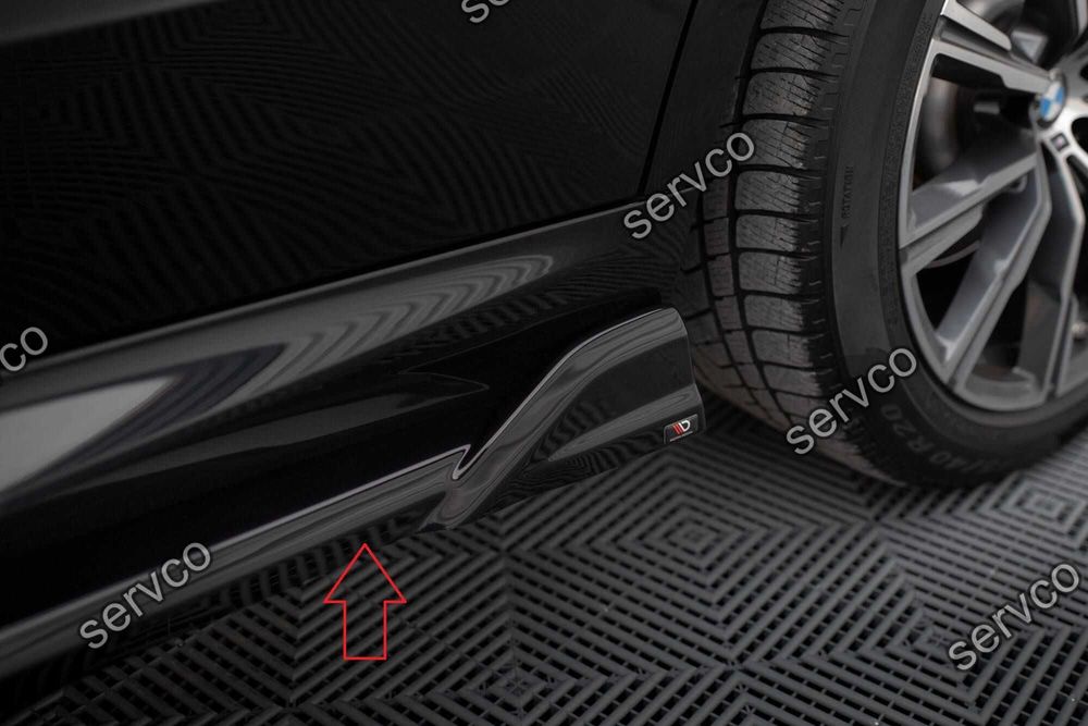 Pachet Set Splitter Exterior Lip Prelungiri Body kit tuning Bmw X5 G05 M-Pachet 2018-2023 v6 - Maxton Design