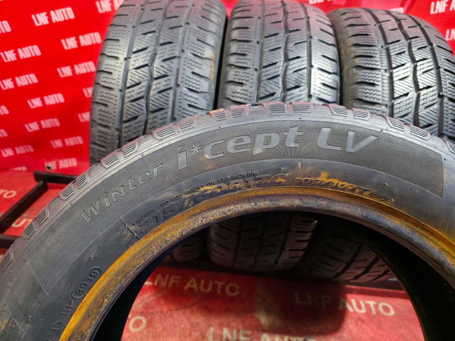 Anvelope de IARNA - 215/60/17C - HANKOOK - 7 /8 MM - DOT 2019 !