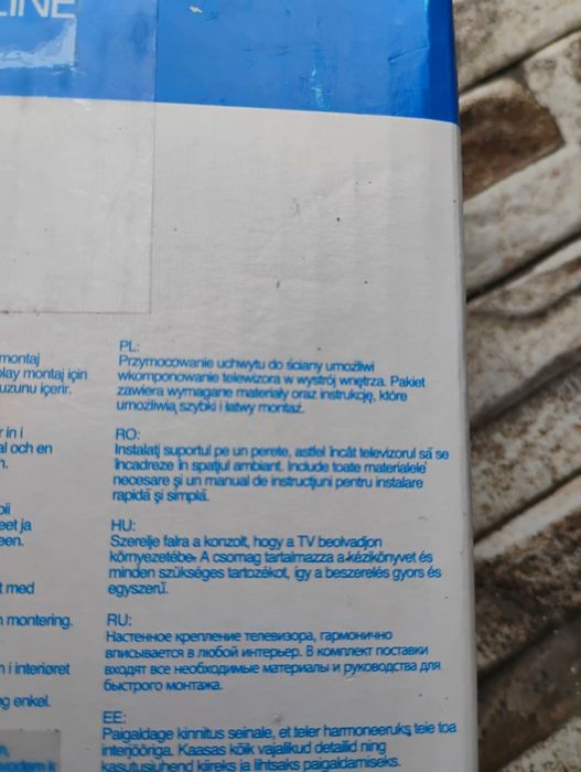 Suport prindere TV. Nou!