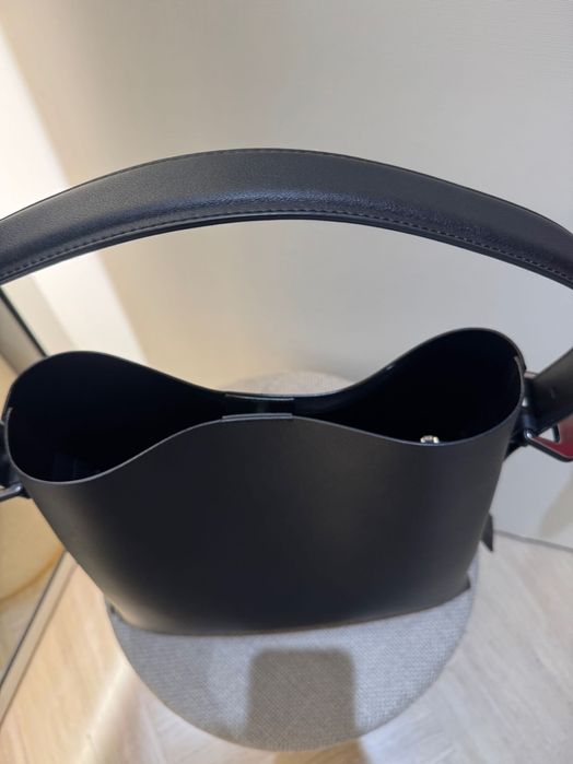 Чанта от кожа Mango