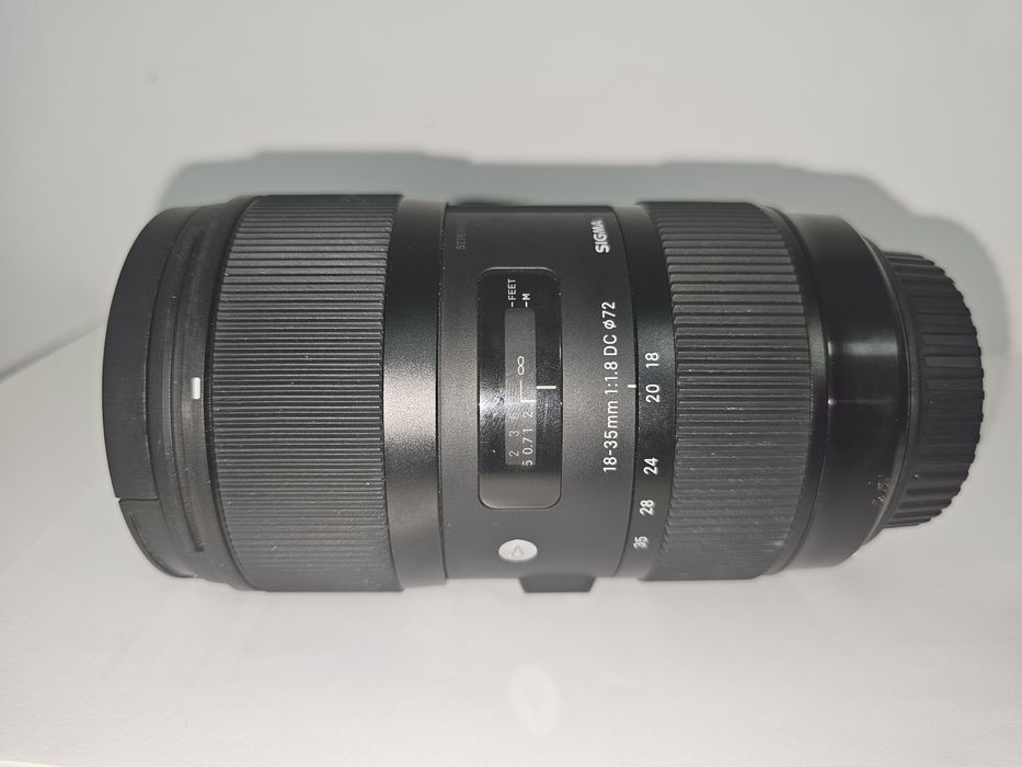 Sigma 18-35 mm art, canon EF