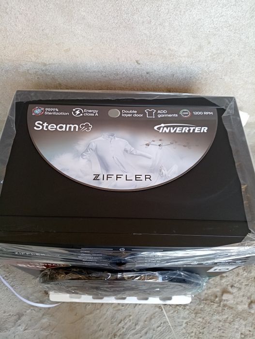 Срочно  продаю Стиральная машинка ziffler новый инвертор мотор 8 кг