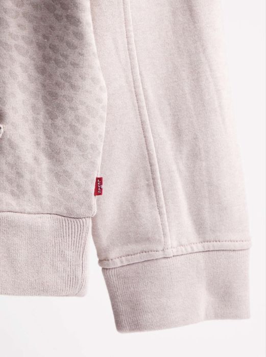 levi's pink leopard hoodie