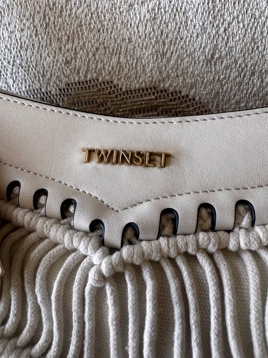 Twinset Milano въжена чанта нова с етикет