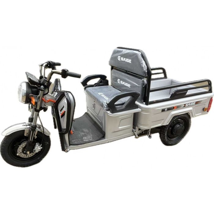 Triciclu electric de marfa 1600W, 25 km/h, baterie 60V 20Ah