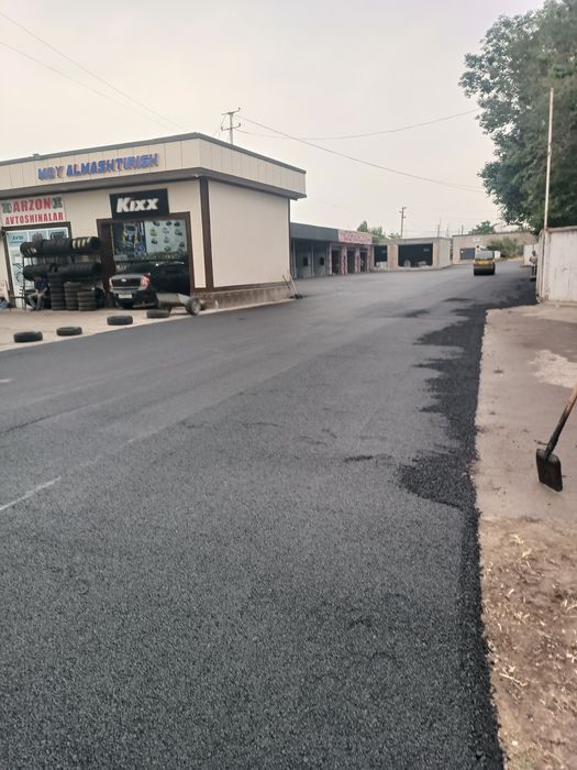 Асфалт хизмати мустахкам келишилган нархда Асфальт ёткирамиз арзон.