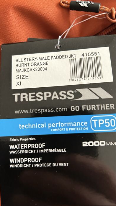 Мъжко яке Trespass оригинално