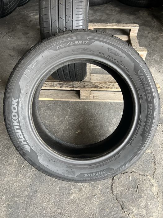 2 anvelope de vara 215/55/17 Hankook DOT 2020!