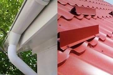 Montaj acoperis tigla metalica jgheaburi burlane reparații velux pazie