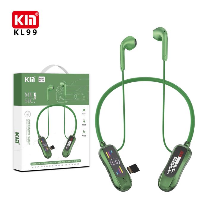 KIN KL99 Bluetooth quloqchinlari displey, TF-karta va karaoke rejimi