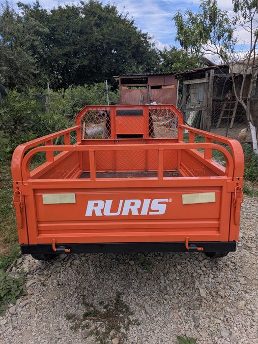 Remorcă RURIS 550S – Nouă – Capacitate 550 kg