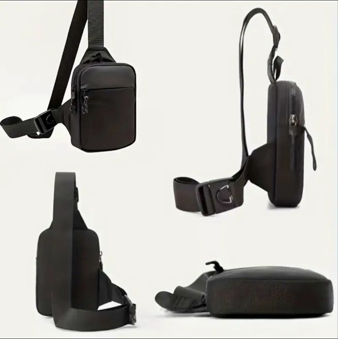 Мъжки чантички за през рамо в два варианта за телефон,ваканция и спорт