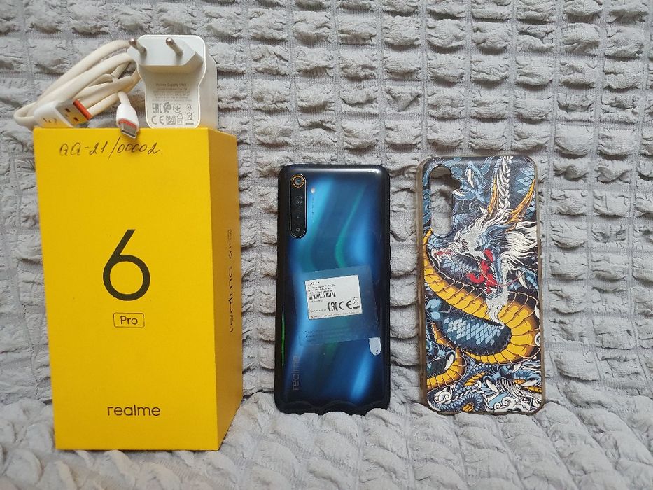 Srochna Sotiladi Realme 6 Pro 8/128GB Original Holati Zo'r Karobka Bor